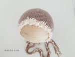 |RTS| Whimsy knit bonnet
