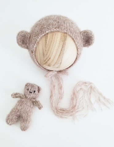 |RTS| *OOPSIE* Tweed Knit Bear Set